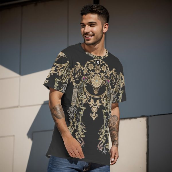 tamilastore Men's Eco-Friendly 100% Cotton O-Neck T-Shirt 190GSM Comfortable Round Neck Tee - Image 2
